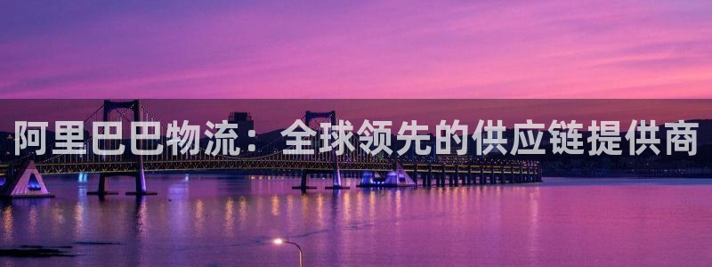 28圈娛樂官網(wǎng)網(wǎng)頁(yè)入口：阿里巴巴物流