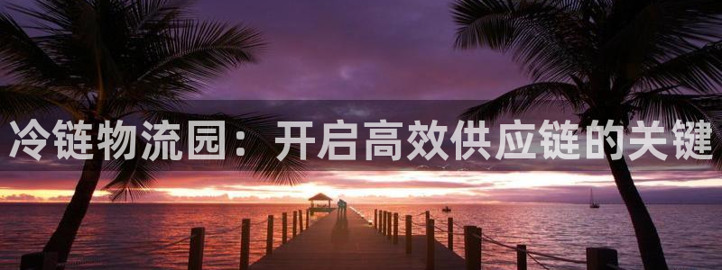 28圈注冊教程：冷鏈物流園：開啟高效