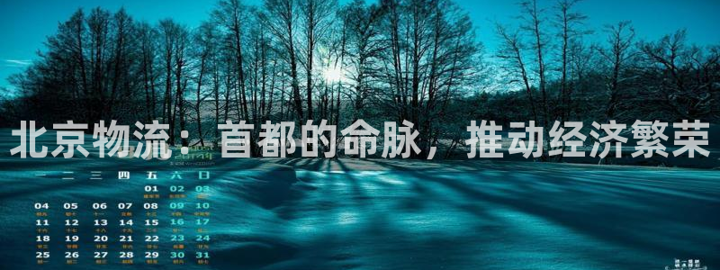28圈反水怎么算：北京物流：首都的命