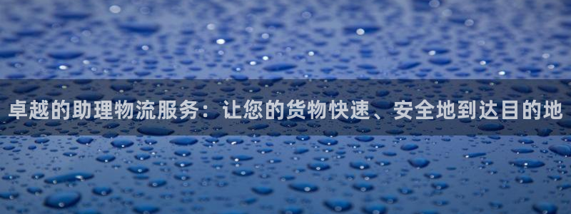 28圈怎么下載：卓越的助理物流服務：